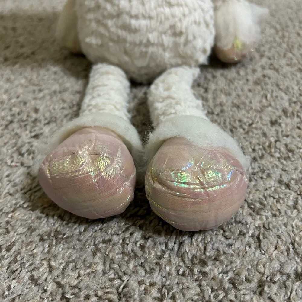 Jellycat London Dainty Unicorn Soft Stuffed Animal Plush 20” Shimmer Hooves Baby